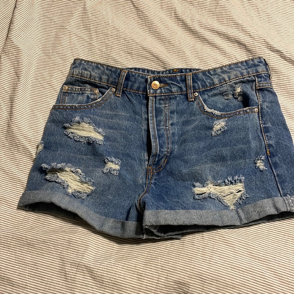 High waist jean shorts from forever 21